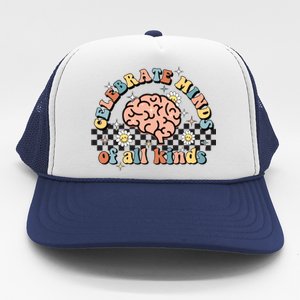 Celebrate Minds Of All Kinds Neurodiversity Autism Trucker Hat