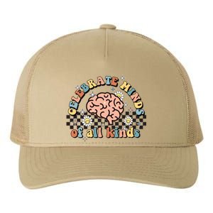 Celebrate Minds Of All Kinds Neurodiversity Autism Yupoong Adult 5-Panel Trucker Hat