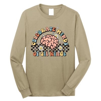 Celebrate Minds Of All Kinds Neurodiversity Autism Long Sleeve Shirt