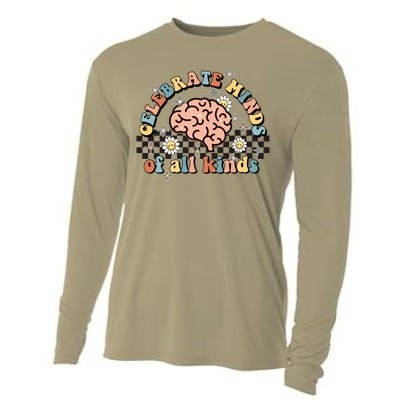 Celebrate Minds Of All Kinds Neurodiversity Autism Cooling Performance Long Sleeve Crew