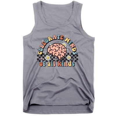 Celebrate Minds Of All Kinds Neurodiversity Autism Tank Top