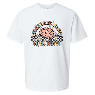 Celebrate Minds Of All Kinds Neurodiversity Autism Sueded Cloud Jersey T-Shirt