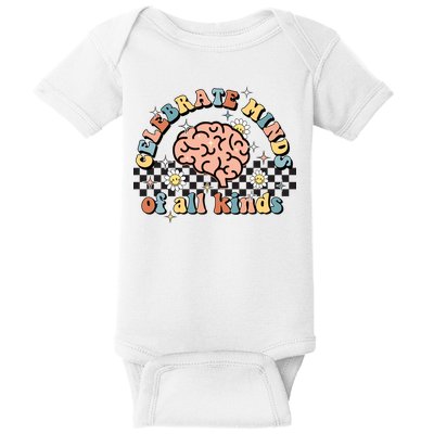 Celebrate Minds Of All Kinds Neurodiversity Autism Baby Bodysuit