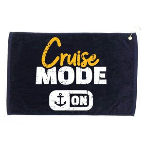 Cruise Mode On Grommeted Golf Towel