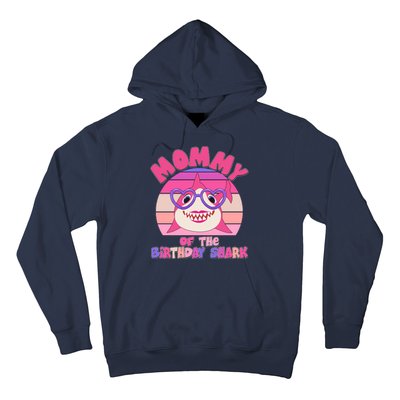 Cute Mommy Of The Birthday Shark Hoodie