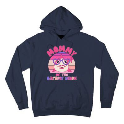 Cute Mommy Of The Birthday Shark Tall Hoodie