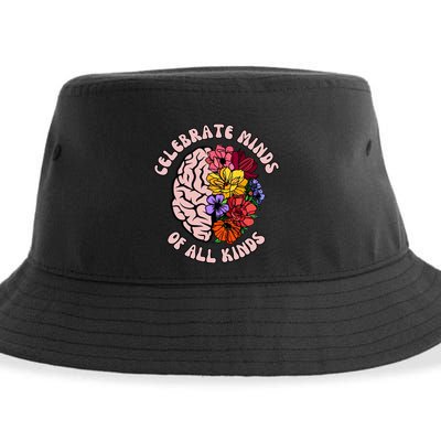 Celebrate Minds Of All Kinds Neurodiversity Sustainable Bucket Hat