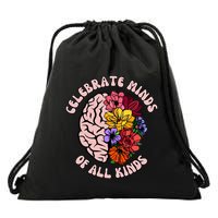 Celebrate Minds Of All Kinds Neurodiversity Drawstring Bag