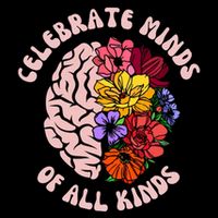 Celebrate Minds Of All Kinds Neurodiversity Drawstring Bag
