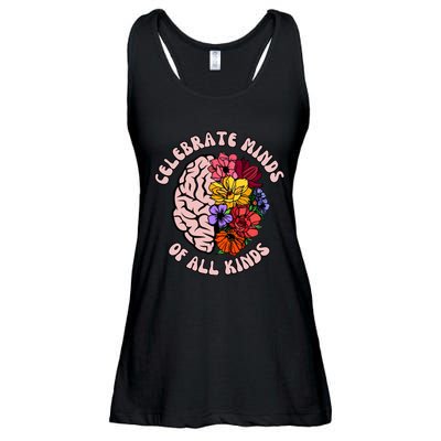 Celebrate Minds Of All Kinds Neurodiversity Ladies Essential Flowy Tank