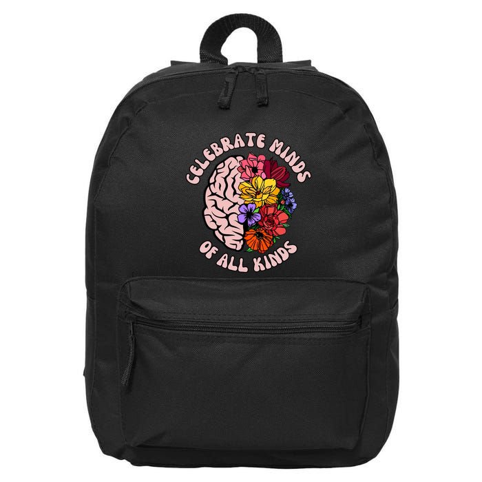 Celebrate Minds Of All Kinds Neurodiversity 16 in Basic Backpack