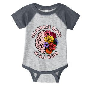 Celebrate Minds Of All Kinds Neurodiversity Infant Baby Jersey Bodysuit