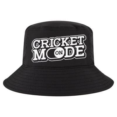 Cricket Mode On Cricket Player Cricketer Cool Comfort Performance Bucket Hat