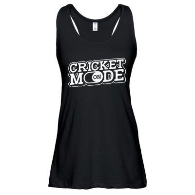 Cricket Mode On Cricket Player Cricketer Ladies Essential Flowy Tank