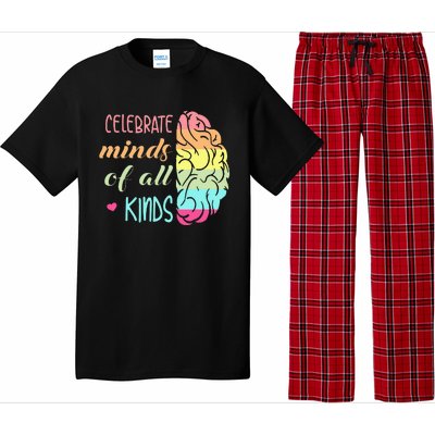 Celebrate Minds Of All Kinds Neurodiversity Autism Awareness Pajama Set