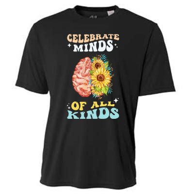 Celebrate Minds of All Kinds Neurodiversity Autism Cooling Performance Crew T-Shirt