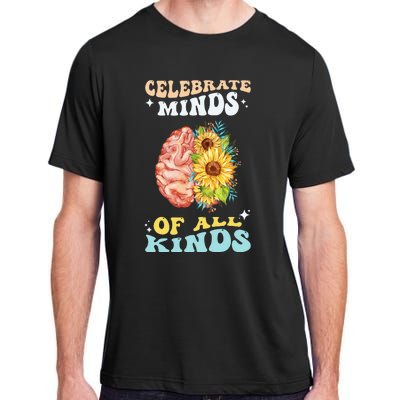 Celebrate Minds of All Kinds Neurodiversity Autism Adult ChromaSoft Performance T-Shirt