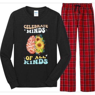 Celebrate Minds of All Kinds Neurodiversity Autism Long Sleeve Pajama Set