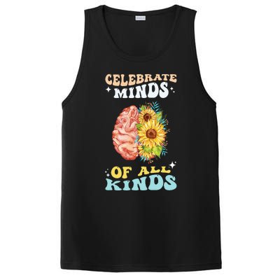 Celebrate Minds of All Kinds Neurodiversity Autism PosiCharge Competitor Tank