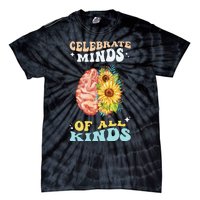 Celebrate Minds of All Kinds Neurodiversity Autism Tie-Dye T-Shirt