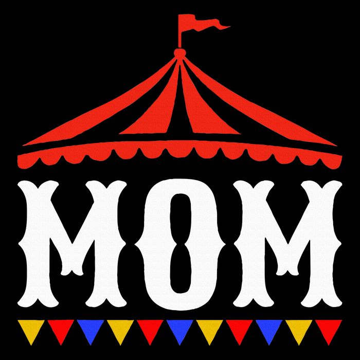 Circus Mom Of The Birthday Boy & Girl Carnival Cooling Performance Crew T-Shirt