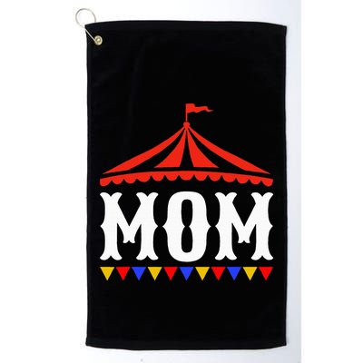 Circus Mom Of The Birthday Boy & Girl Carnival Golf Towel