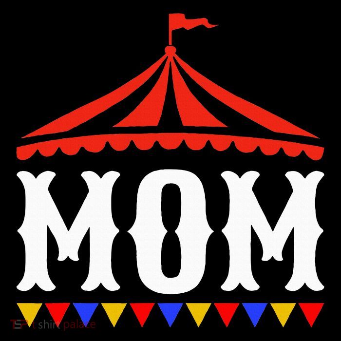 Circus Mom Of The Birthday Boy & Girl Carnival Kids T-Shirt