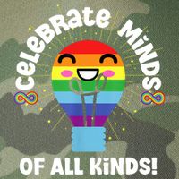 Celebrate Minds Of All Kinds Red Instead Autism Legacy Tie Dye Trucker Hat