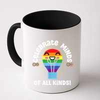 Celebrate Minds Of All Kinds Red Instead Autism Mug