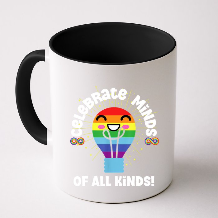 Celebrate Minds Of All Kinds Red Instead Autism Mug