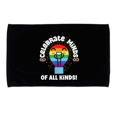 Celebrate Minds Of All Kinds Red Instead Autism Microfiber Hand Towel