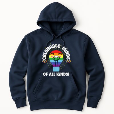 Celebrate Minds Of All Kinds Red Instead Autism Hoodie