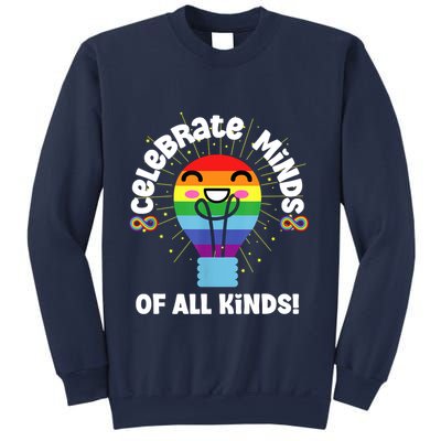 Celebrate Minds Of All Kinds Red Instead Autism Sweatshirt