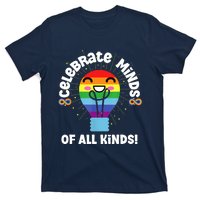 Celebrate Minds Of All Kinds Red Instead Autism T-Shirt