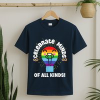 Celebrate Minds Of All Kinds Red Instead Autism T-Shirt