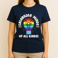 Celebrate Minds Of All Kinds Red Instead Autism T-Shirt