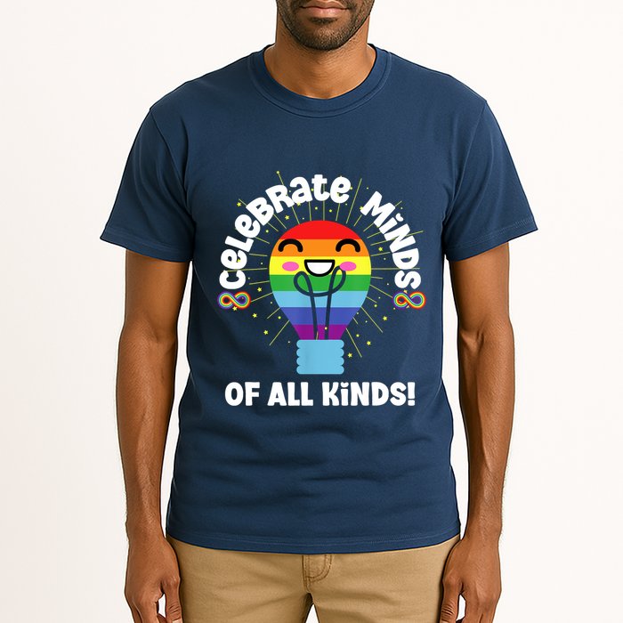 Celebrate Minds Of All Kinds Red Instead Autism Tall T-Shirt