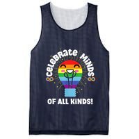 Celebrate Minds Of All Kinds Red Instead Autism Mesh Reversible Basketball Jersey Tank