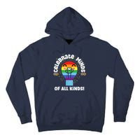 Celebrate Minds Of All Kinds Red Instead Autism Tall Hoodie