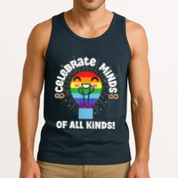 Celebrate Minds Of All Kinds Red Instead Autism Tank Top