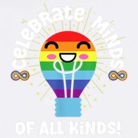 Celebrate Minds Of All Kinds Red Instead Autism Garment-Dyed Sweatshirt