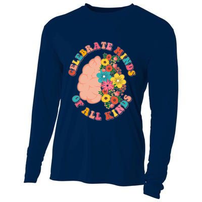 Celebrate Minds Of All Kinds Flowers Be Kind The Mind Cooling Performance Long Sleeve Crew