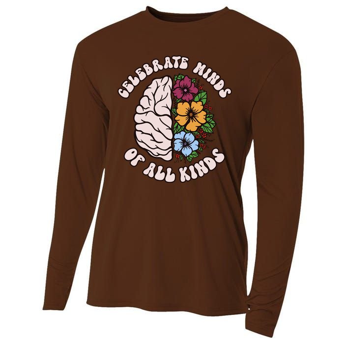 Celebrate Minds Of All Kinds Autism Awareness Cooling Performance Long Sleeve Crew