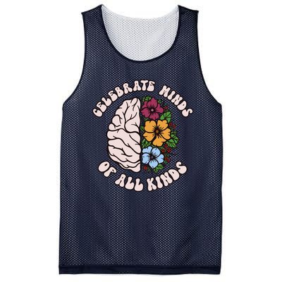 Celebrate Minds Of All Kinds Autism Awareness Mesh Reversible Basketball Jersey Tank