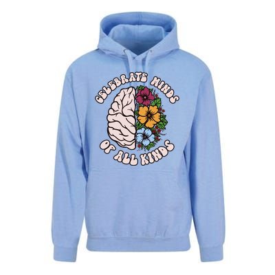 Celebrate Minds Of All Kinds Autism Awareness Unisex Surf Hoodie