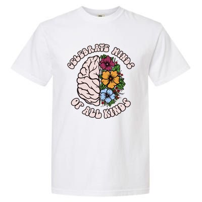 Celebrate Minds Of All Kinds Autism Awareness Garment-Dyed Heavyweight T-Shirt