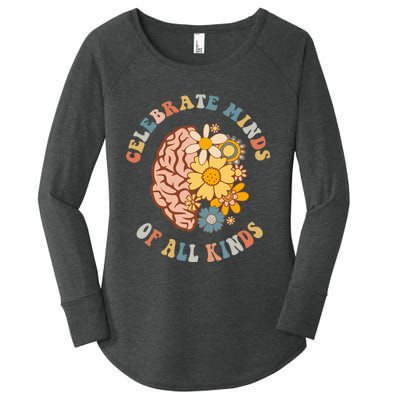 Celebrate Minds Of All Kinds Neurodiversity Autism Women's Perfect Tri Tunic Long Sleeve Shirt