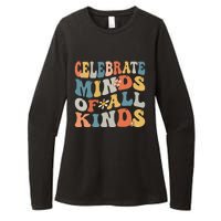 Celebrate Minds Of All Kinds Womens CVC Long Sleeve Shirt