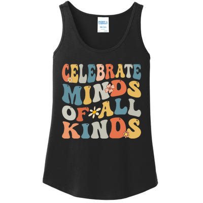 Celebrate Minds Of All Kinds Ladies Essential Tank