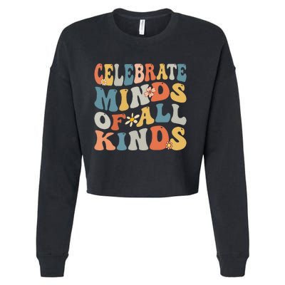 Celebrate Minds Of All Kinds Cropped Pullover Crew